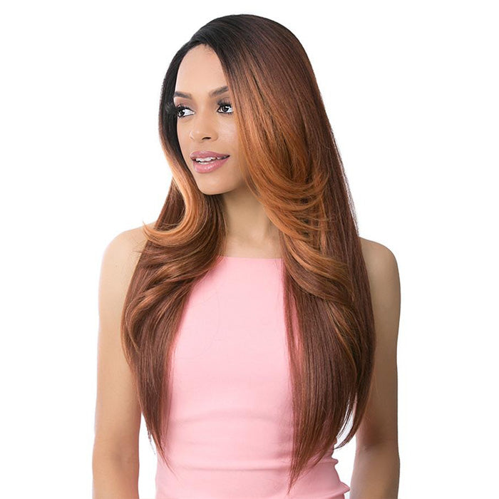 SAFIYA 26" - Peluca Cabello Humano Mix, HD Lace Front