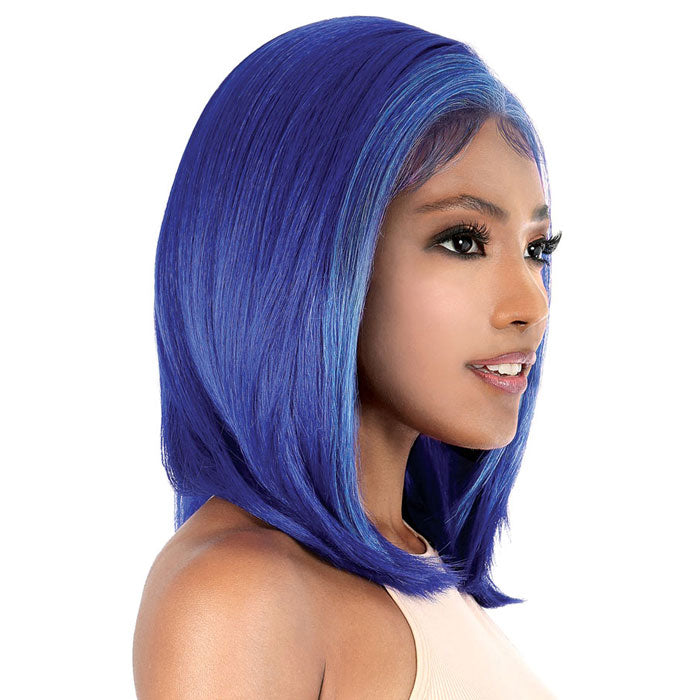 BLUE - Peluca HD Lace Front, Lace 13x7